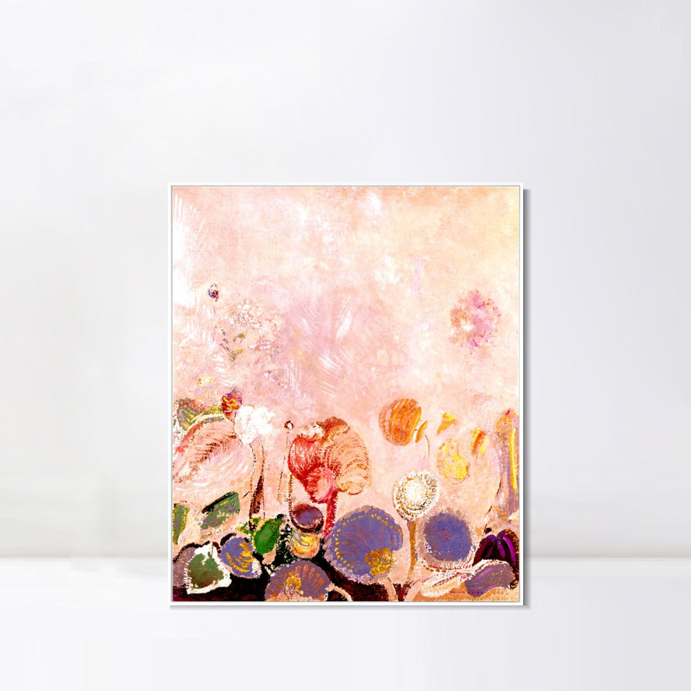 INVIN ART Framed Canvas Series#128 by Odilon Redon Wall Art Living Room Home Office Decorations