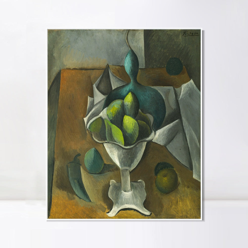 INVIN ART Framed Canvas Giclee Print Art Series#390 by Pablo Picasso Wall Art Living Room Home Office Decorations