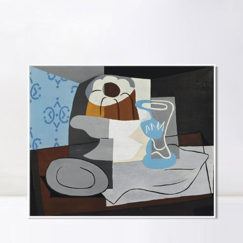 INVIN ART Framed Canvas Giclee Print Art Series#398 by Pablo Picasso Wall Art Living Room Home Office Decorations