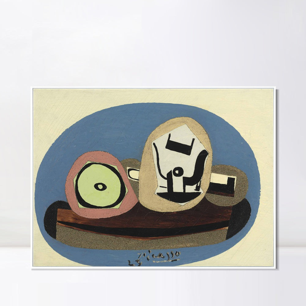 INVIN ART Framed Canvas Giclee Print Art Series#422 by Pablo Picasso Wall Art