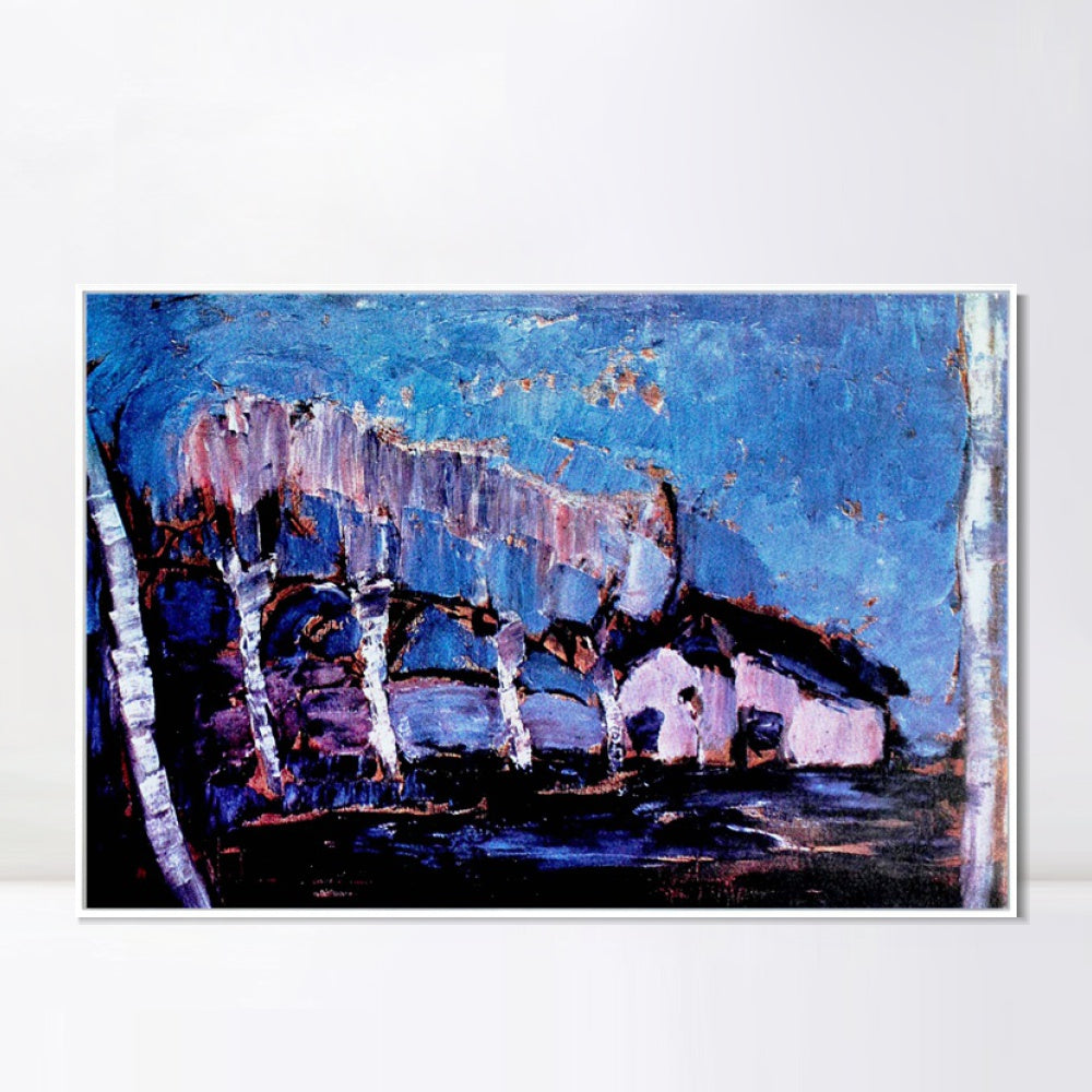 INVIN ART Framed Canvas Series#028 by Piet Cornelies Mondrian Wall Art Living Room Home Office Decorations
