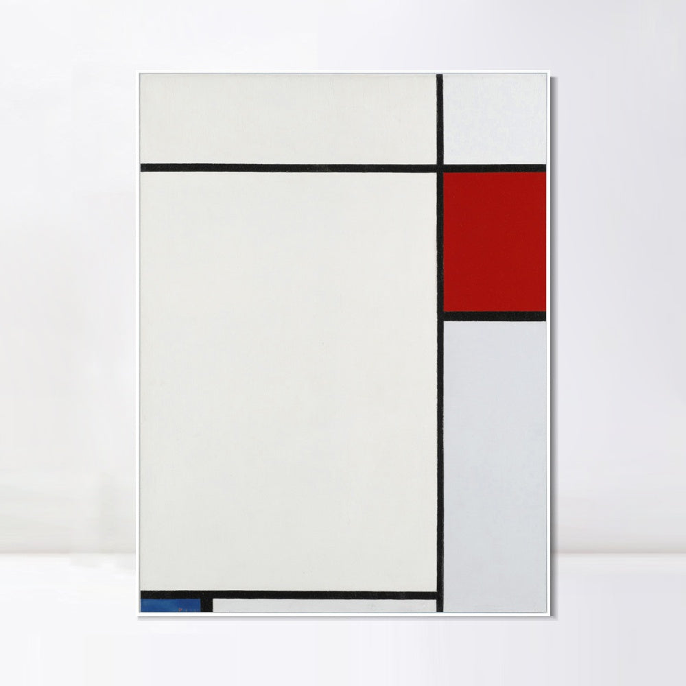 INVIN ART Framed Canvas Series#039 by Piet Cornelies Mondrian Wall Art Living Room Home Office Decorations