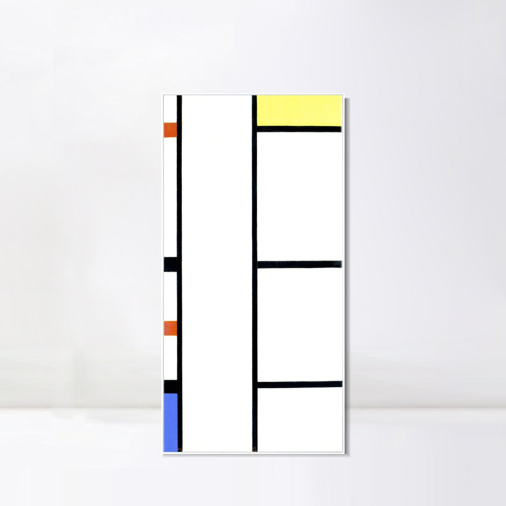 INVIN ART Framed Canvas Series#058 by Piet Cornelies Mondrian Wall Art Living Room Home Office Decorations