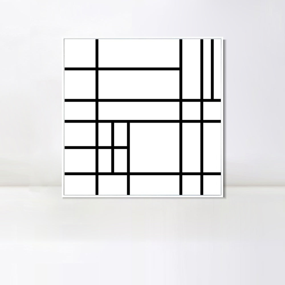 INVIN ART Framed Canvas Series#070 by Piet Cornelies Mondrian Wall Art Living Room Home Office Decorations