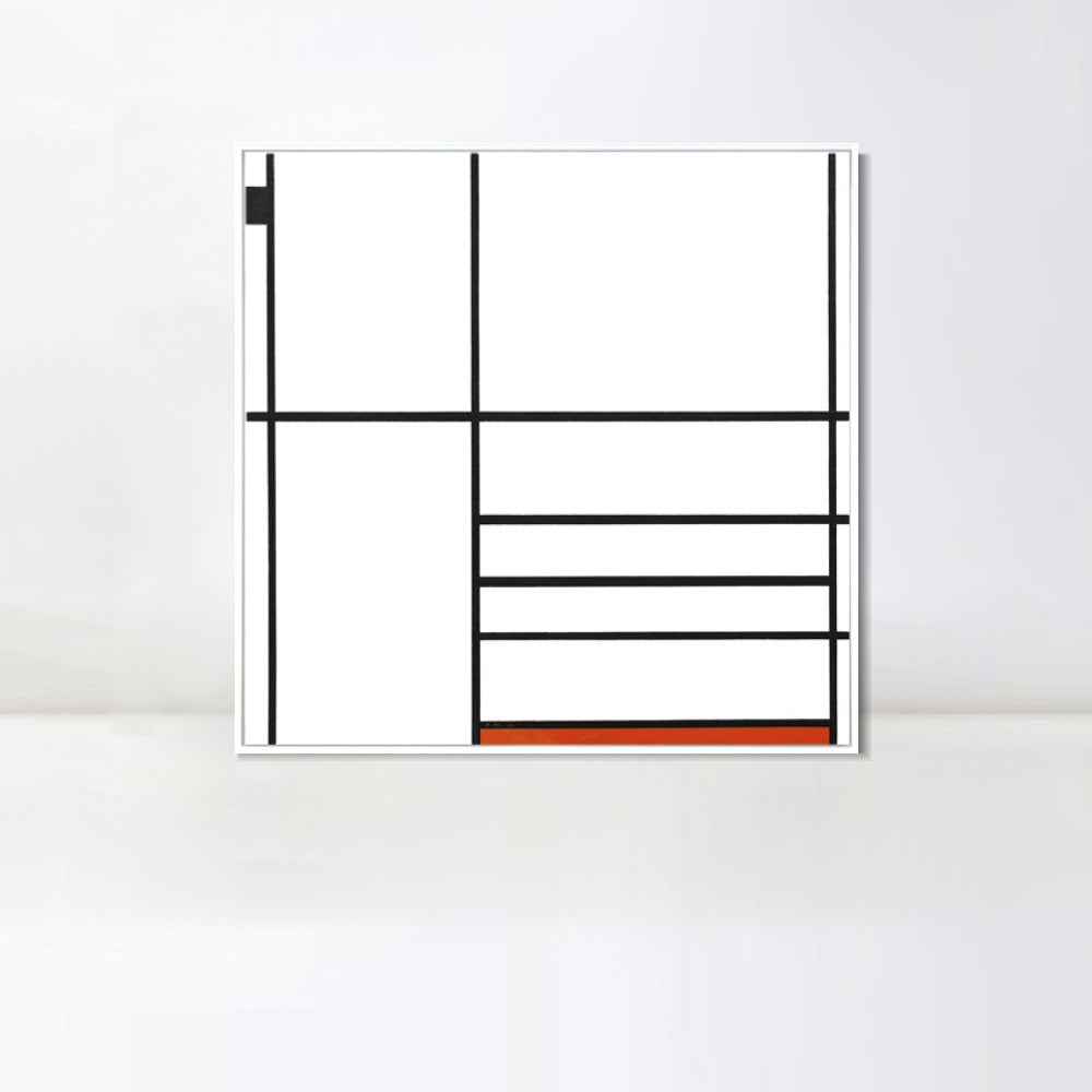 INVIN ART Framed Canvas Series#080 by Piet Cornelies Mondrian Wall Art Living Room Home Office Decorations
