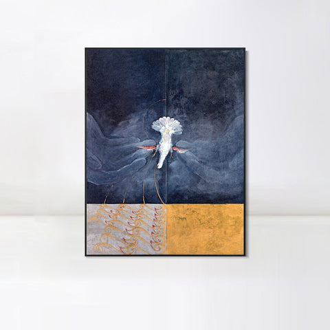 INVIN ART Framed Canvas Giclee Print Overview and Analysis by Hilma Af Klint Wall Art Living Room Home Office Decorations
