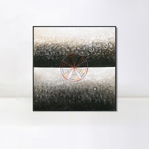 INVIN ART Framed Canvas Giclee Print Series#014 by Hilma Af Klint Wall Art Living Room Home Office Decorations