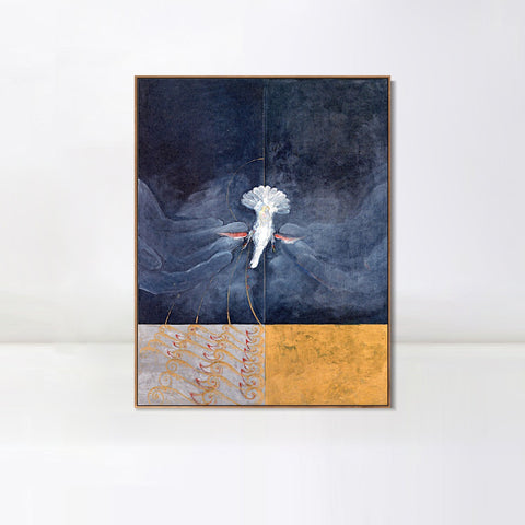 INVIN ART Framed Canvas Giclee Print Overview and Analysis by Hilma Af Klint Wall Art Living Room Home Office Decorations