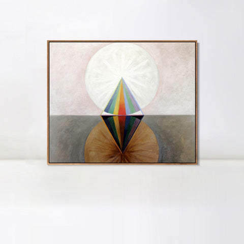 INVIN ART Framed Canvas Group Ix Swan No 12 1915 by Hilma Af Klint Wall Art Living Room Home Office Decorations