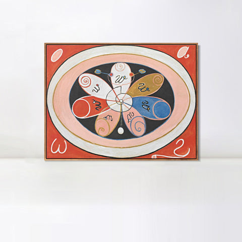 INVIN ART Framed Canvas untitled 1908 by Hilma Af Klint Wall Art Living Room Home Office Decorations