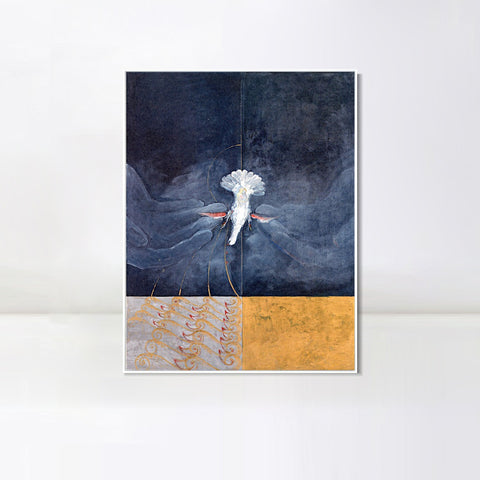 INVIN ART Framed Canvas Giclee Print Overview and Analysis by Hilma Af Klint Wall Art Living Room Home Office Decorations