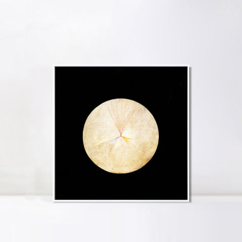 INVIN ART Framed Canvas Giclee Print Series#026 by Hilma Af Klint Wall Art Living Room Home Office Decorations