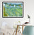 Framed Canvas Vineyards with a View of Auvers by Vincent Van Gogh Wall Art