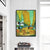 Framed Canvas Arisikon by Vincent Van Gogh Wall Art