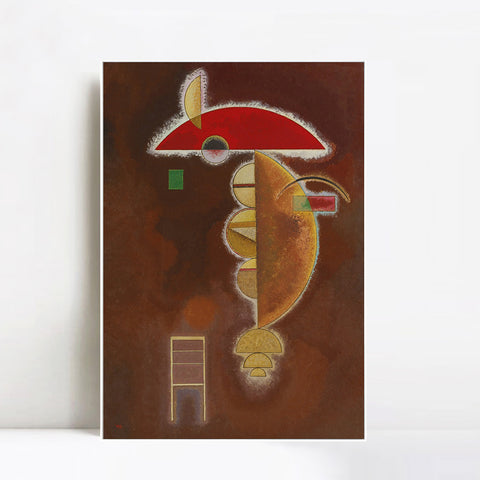 INVIN ART Framed Canvas Giclee Print GEDRUCKT by Wassily Kandinsky Wall Art Living Room Home Office Decorations