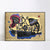 INVIN ART Framed Canvas Giclee Print GEFLECHT (WOVEN) by Wassily Kandinsky Wall Art Living Room Home Office Decorations
